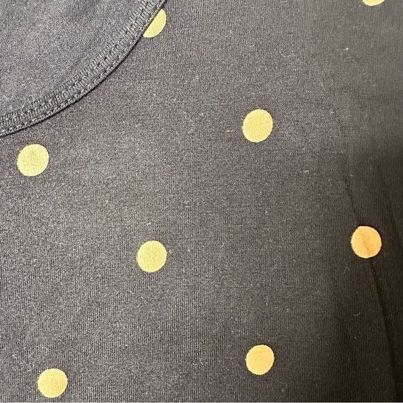 Le chateau black and gold polka dot dress - Picture 8 of 9